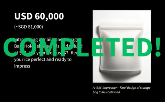 Stretch Goal 3 Achieved! - Silicone storage bags are now up for grabs!