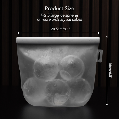 NAISU Silicone Clear Ice Bag