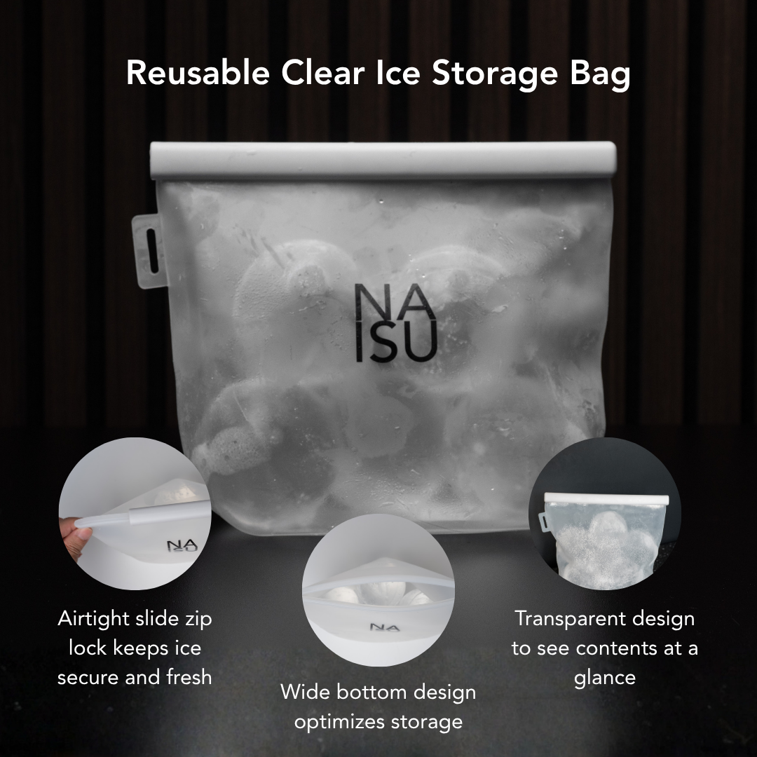 NAISU Silicone Clear Ice Bag