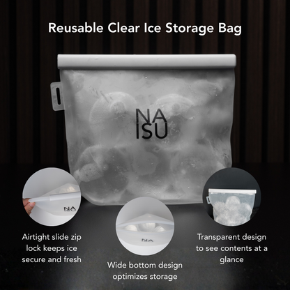 NAISU Silicone Clear Ice Bag