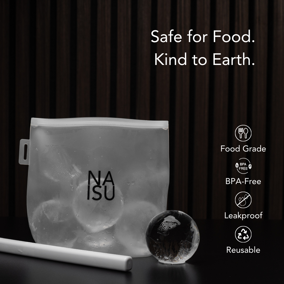 NAISU Silicone Clear Ice Bag